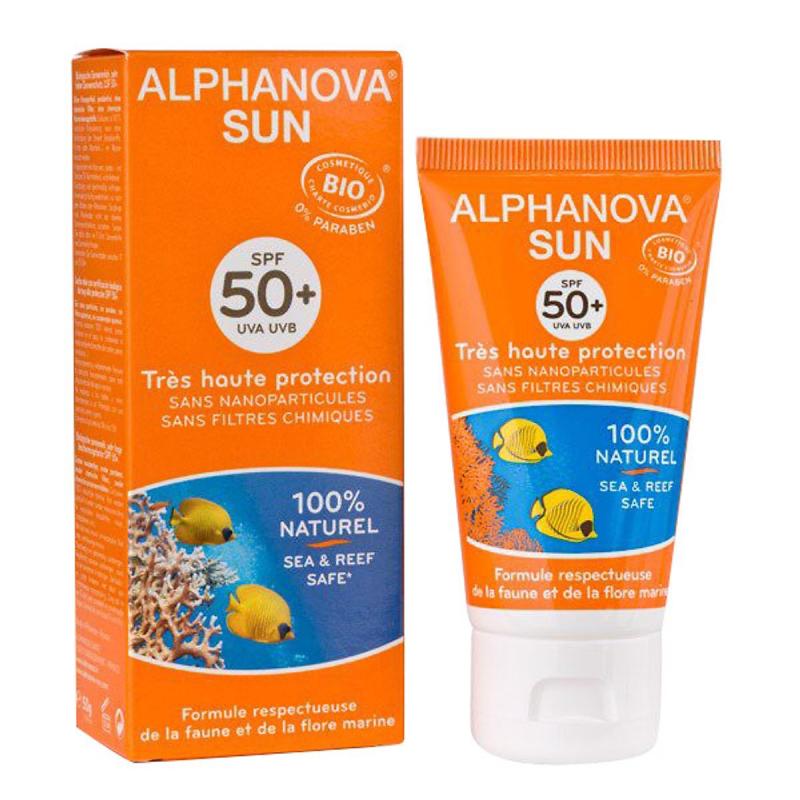 Kem chống nắng hữu cơ SPF50 Alphanova Sun