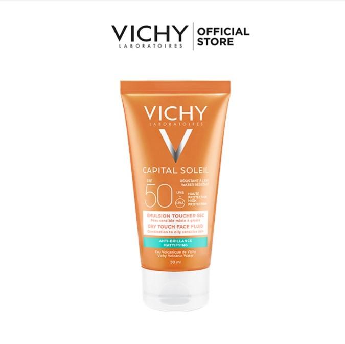 Vichy Capital Soleil Mattifying Dry Touch Face Fluid SPF50 UVB+UVA