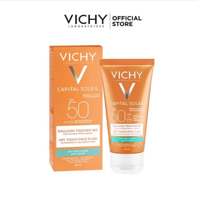 Vichy Capital Soleil Mattifying Dry Touch Face Fluid SPF50 UVB+UVA