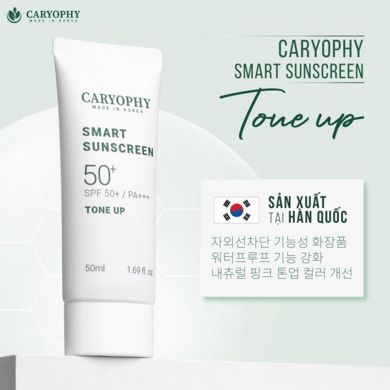 Kem chống nắng ngừa mụn Caryophy Smart Tone-up Sunscreen