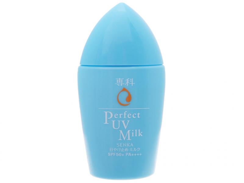 Kem chống nắng Senka Perfect UV Milk N SPF50