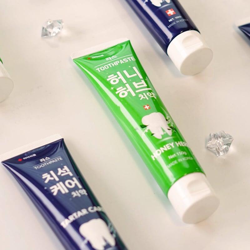 Kem đánh răng Hàn Quốc Lath Tartar care toothpaste, loại sạch mảng bám, trắng răng 150g