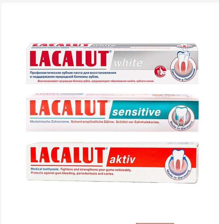 Kem đánh răng Lacalut Sensitive