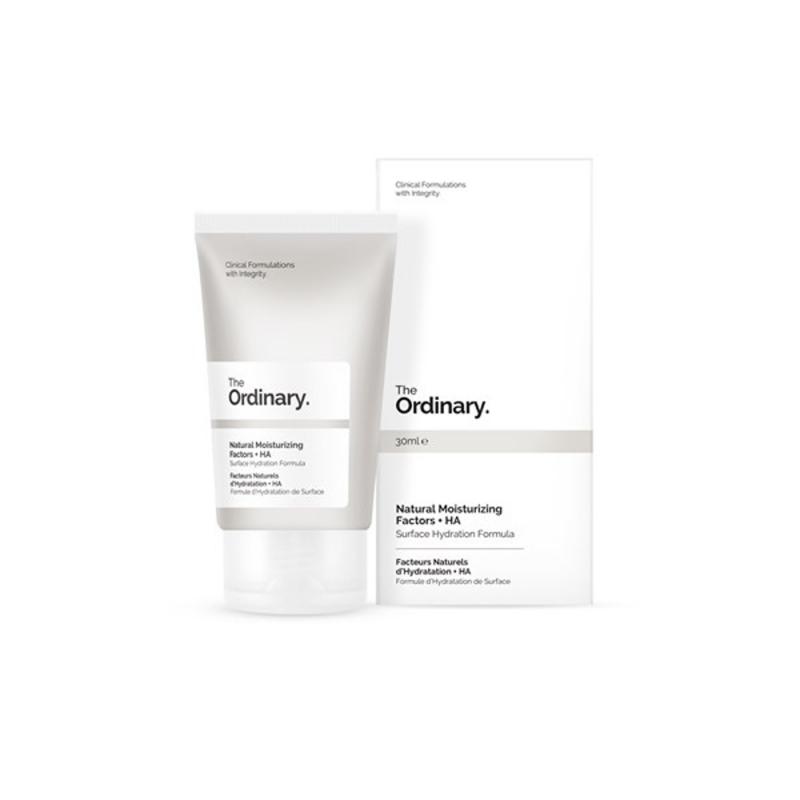 The Ordinary Natural Moisturizing Factors + Hyaluronic Acid.