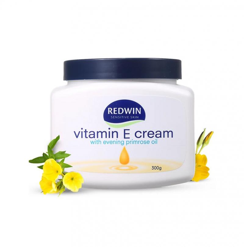 Kem dưỡng ẩm Redwin Vitamin E Cream sau khi tẩy lông