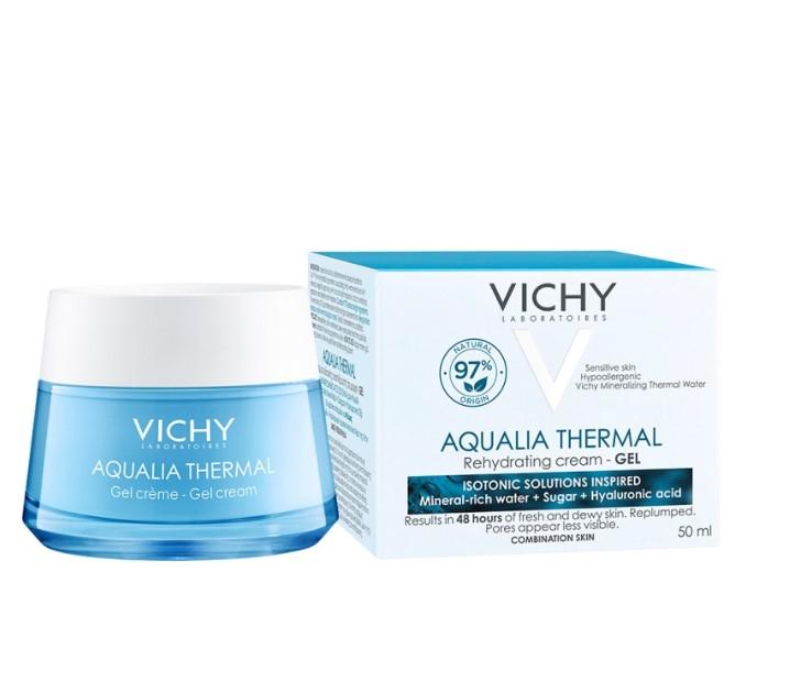 Kem dưỡng ẩm và cung cấp nước dạng gel Vichy Aqualia Thermal Cream-Gel