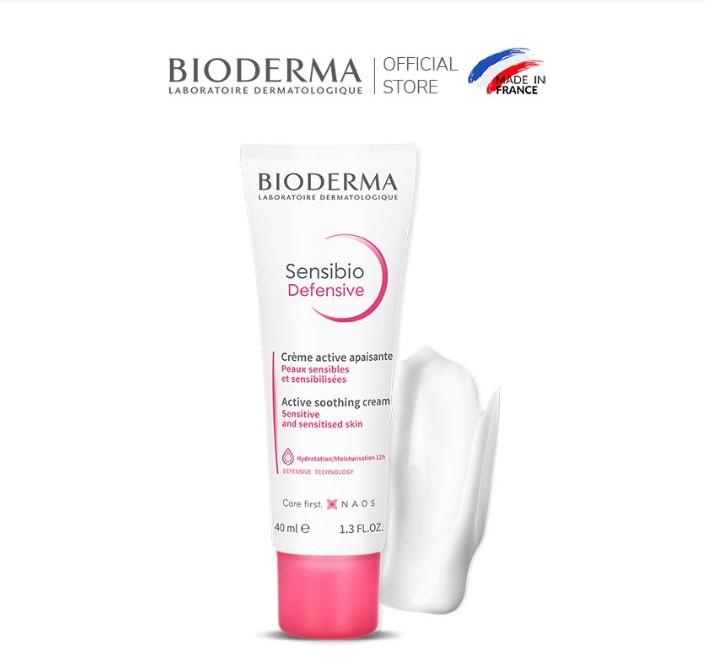 Kem dưỡng ẩm và làm dịu da, dành cho da nhạy cảm Bioderma Sensibio Defensive