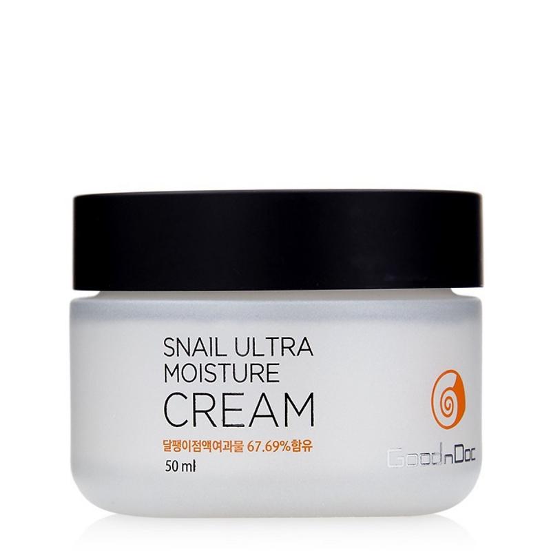 Kem dưỡng da chống lão hóa GoodnDoc Snail Ultra Moisture Cream
