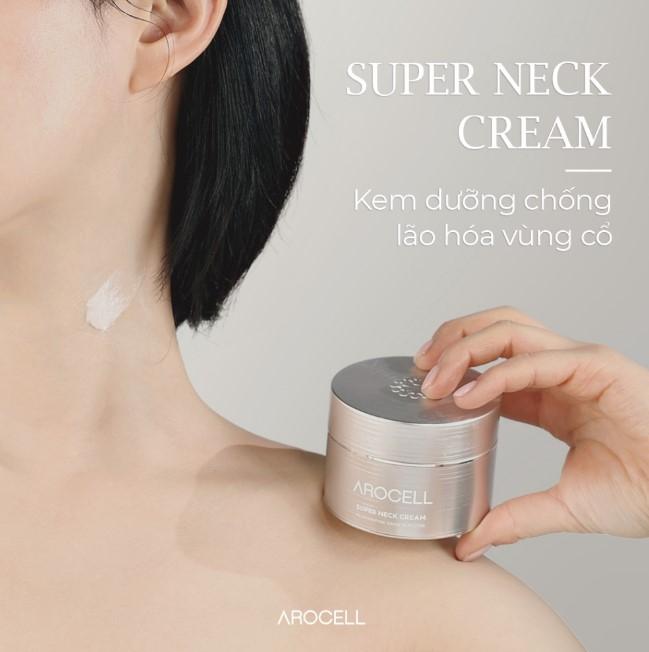 Kem dưỡng nâng cơ, chống lão hóa vùng da cổ Arocell Super Neck Cream