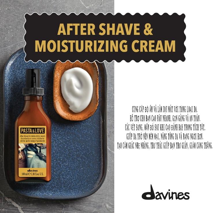Kem dưỡng sau cạo râu Davines Pasta Love After Shave Moisturizing Cream