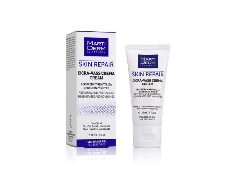 Kem dưỡng tái tạo và phục hồi da nhạy cảm MartiDerm Skin Repair Cicra Vass Cream