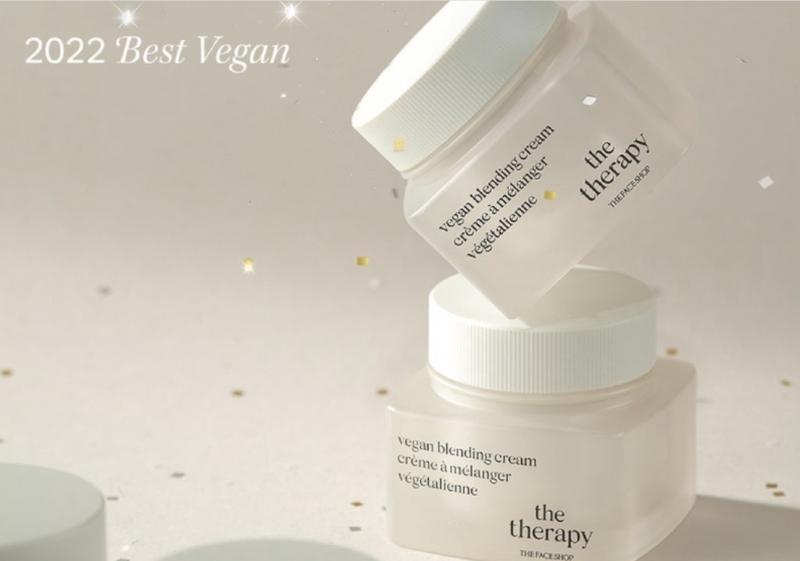 Kem dưỡng thuần chay chống lão hóa The Face Shop The Therapy Vegan Blending Cream
