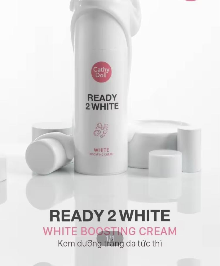 Kem trắng da Cathy Doll Ready 2 White Boosting Cream