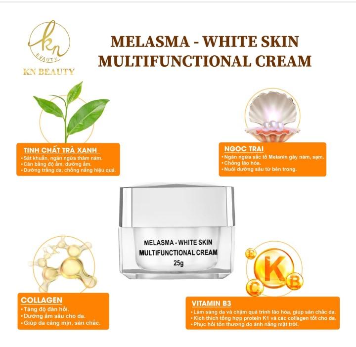 Kem dưỡng trắng ngừa nám KN Beauty Melasma - White Skin Multifunctional Cream