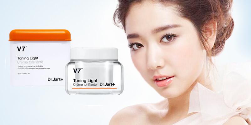 Kem dưỡng trắng tái tạo da V7 Toning Light Dr.Jart+ Hàn Quốc