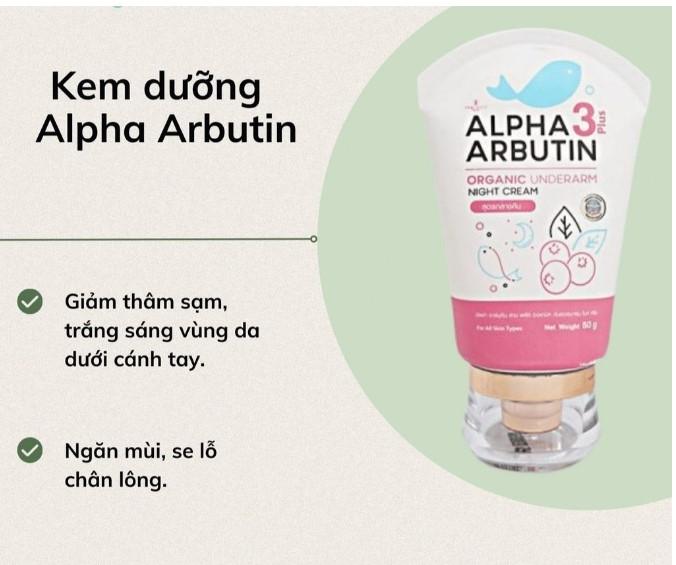 Precious Skin Alpha Arbutin Organic Underarm Whitening Cream