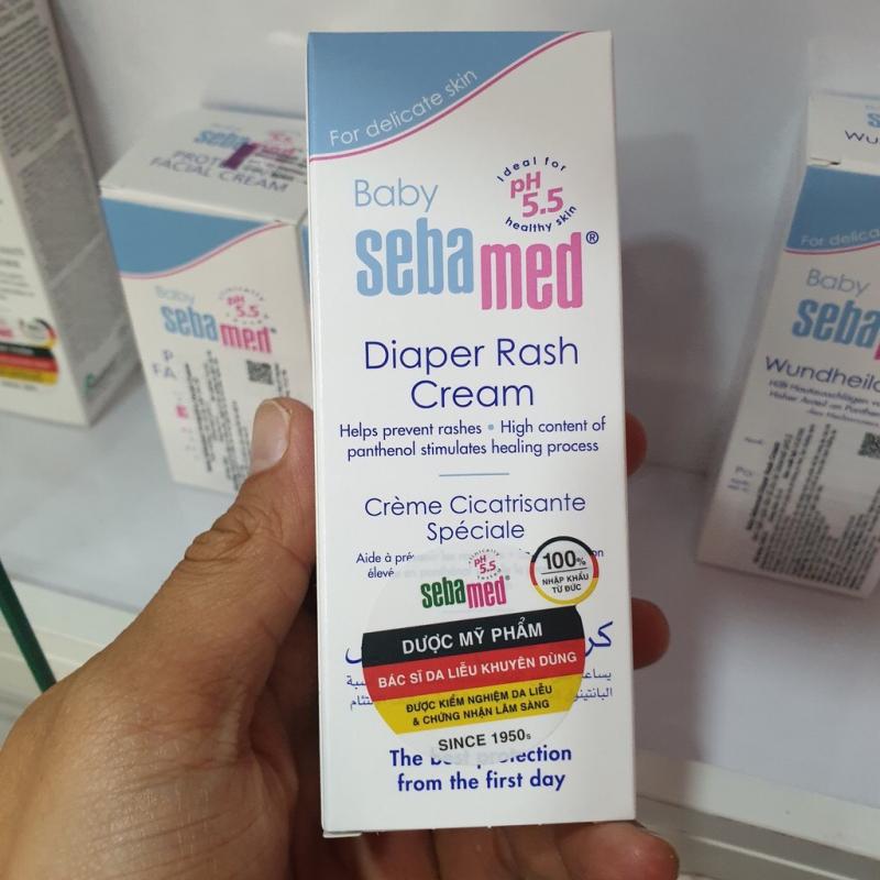 Kem ngăn ngừa hăm Baby Sebamed Diaper Rash Cream