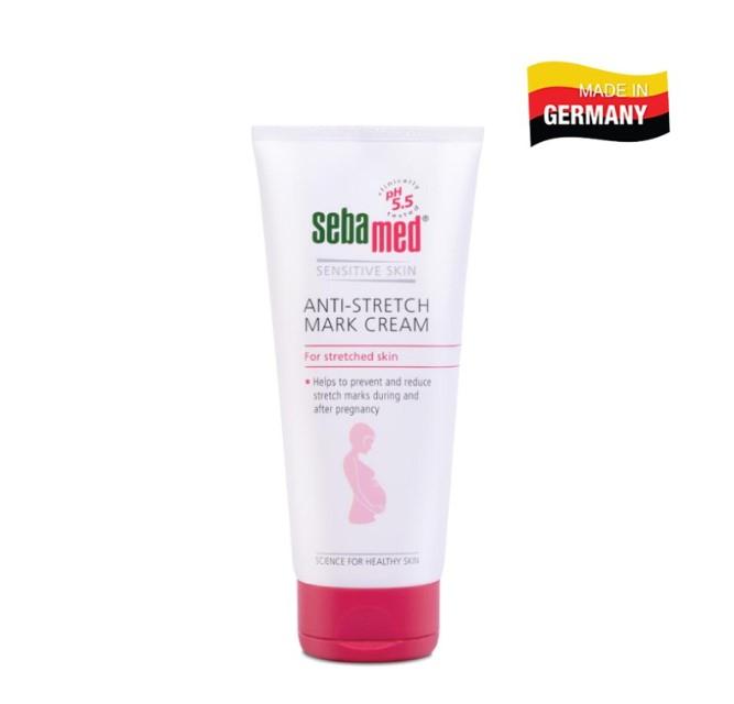 Kem ngăn ngừa rạn da bà bầu Sebamed Anti-Stretch Mark Cream pH5.5