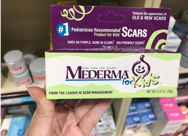 Mederma For Kids được bác sĩ nhi khoa khuyên sử dụng cho các vết sẹo của trẻ em