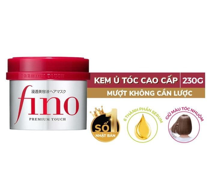 Kem ủ tóc cải thiện tóc hư tổn Fino Premium Touch