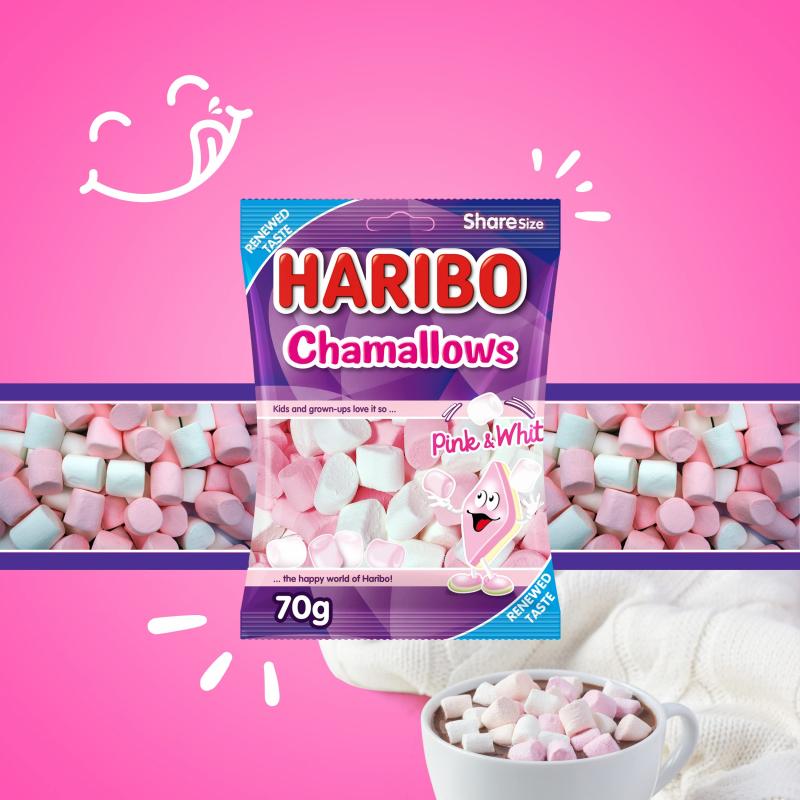 Kẹo Chamallows Pink & White