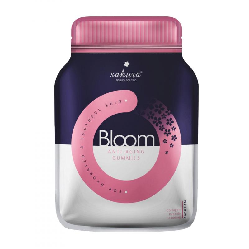Kẹo Dẻo Bổ Sung Collagen Sakura Bloom Anti Aging Collagen Gummies