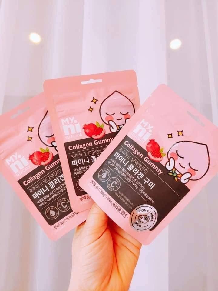 Kẹo Dẻo MyNi Selfcare Collagen Gummy Kakao Friend EX