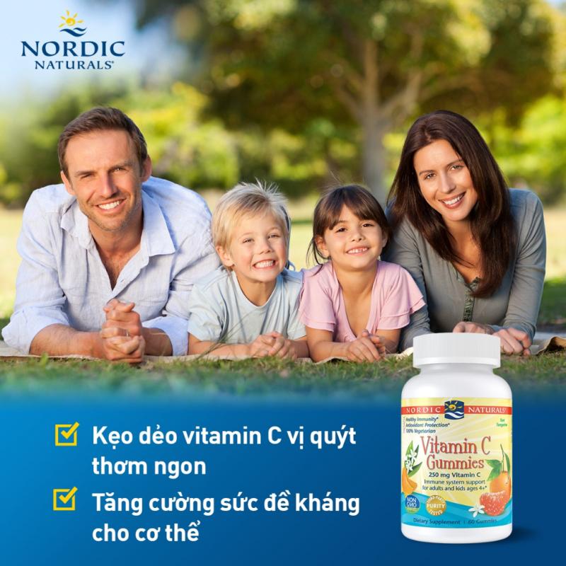 Kẹo dẻo Nordic Naturals Vitamin C Gummies