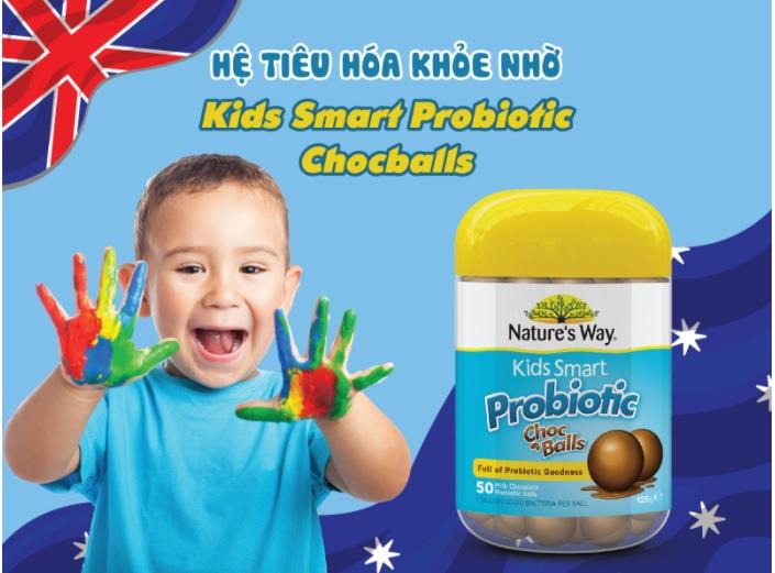 Nature's Way Kids Smart Probiotic ChocBalls