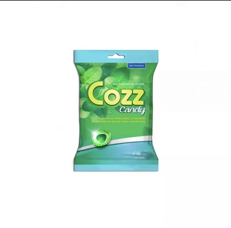 Kẹo ngậm hỗ trợ giảm ho, thông họng Cozz Candy