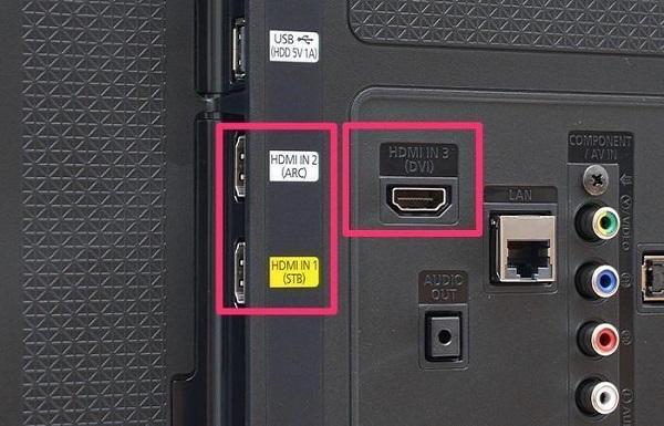 Kết nối qua cổng HDMI