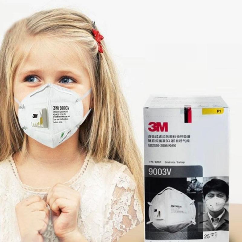 Khẩu trang 3M 9003V dành cho trẻ em chống bụi siêu mịn PM2.5
