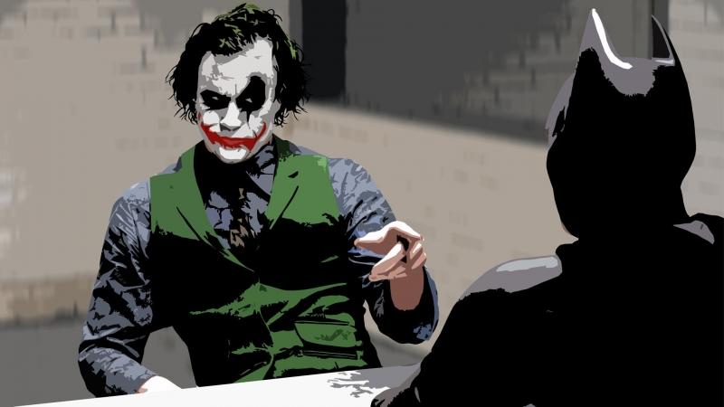 Cuộc nói chuyện giữa Joker và Batman, hai con người có bộ óc tuyệt vời!