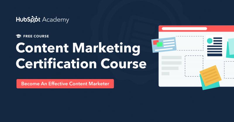Khoá học Content Marketing của HubSpot Academy