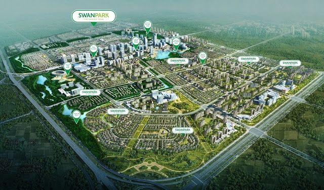 Toàn cảnh dự án Khu đô thị SwanPark Đông Sài Gòn