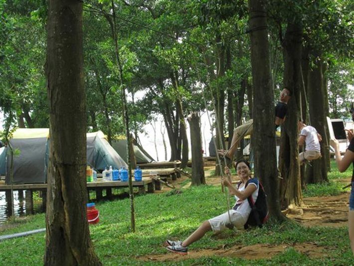 Sơn tinh Camp, một trong những địa điểm lý tưởng của khu sinh thái