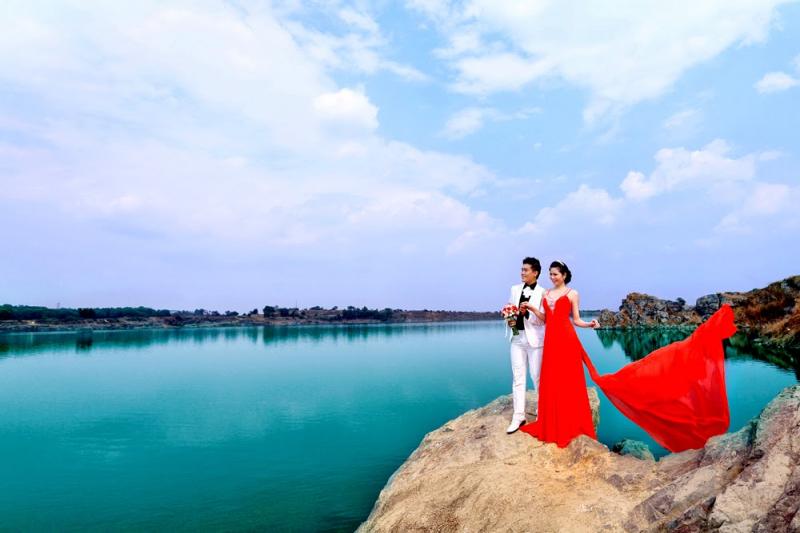 Chụp ảnh cưới tại khu vực Hồ Đá - Quận Thủ Đức