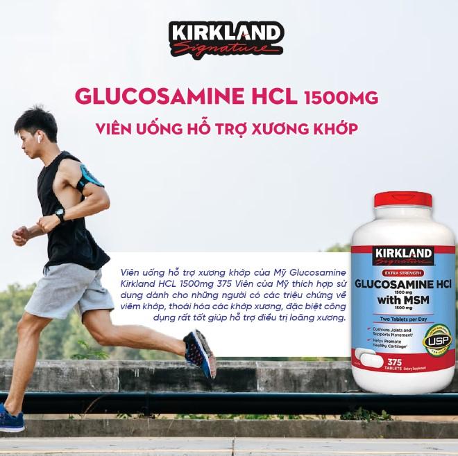 Kirkland Glucosamine HCL 1500mg With MSM 1500mg