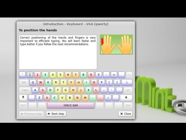Klavaro Touch Typing Tutor