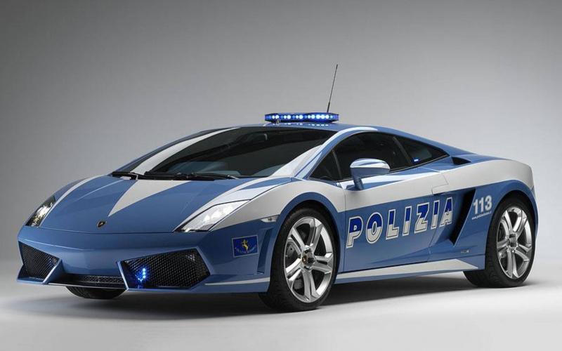 Lamborghini Gallardo của cảnh sát Ý