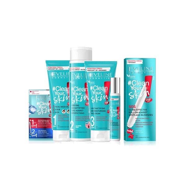 Bộ sản phẩm của Eveline Clean Your Skin