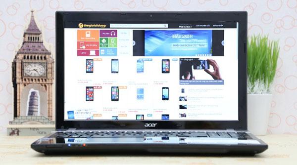 Laptop Acer Aspire V3 571G Core i7 3630QM RAM8G SSD256GB 15inch vga rời NVIDIA GT730 4G