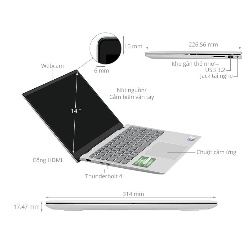 Laptop Dell Inspiron 14 7430 i7-1355U