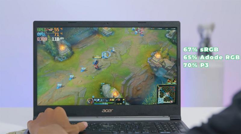 Laptop gaming Acer Aspire 7 A715 43G R8GA