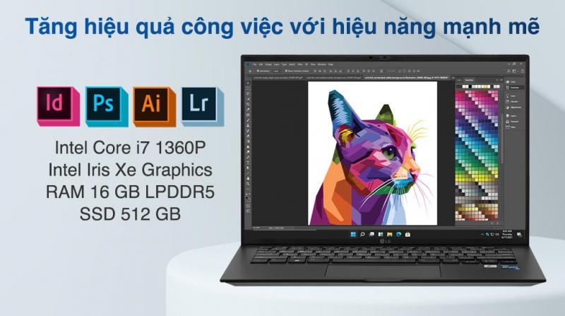 Laptop LG Gram 2023 14Z90R-G.AH75A5 (Core i7)