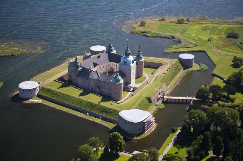 Toàn cảnh lâu đài Kalmar