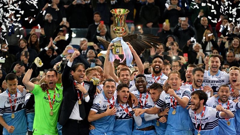 Lazio - 7 lần vô địch vô địch coppa italia