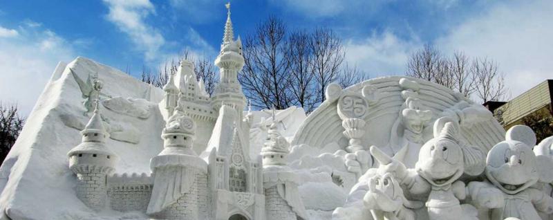 Lễ hội tuyết ở Sapporo, Hokkaido (7 ngày đầu của tháng 2)
