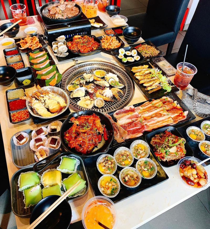 Đồ nướng tại LEE BBQ - Ẩm Thực Hàn Quốc