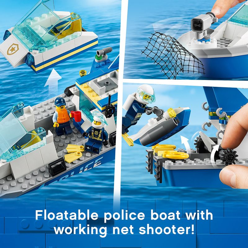 LEGO City Tàu tuần tra cảnh sát 60277